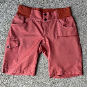 Shredly All Time zipper snap mid-rise short in Topo